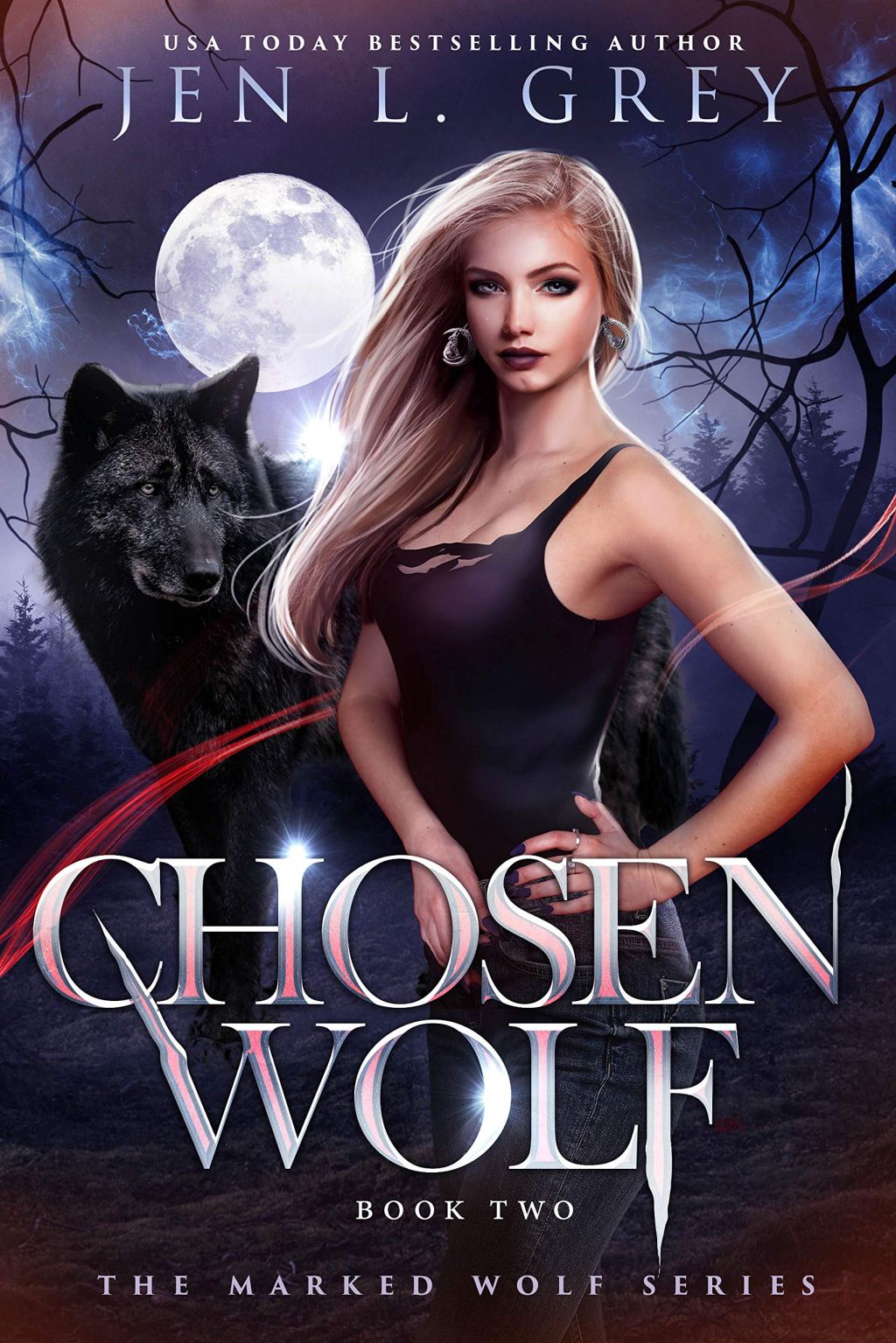 Book Review Chosen Wolf: The Marked Wolf #2 by Jen L.&nbsp;Grey