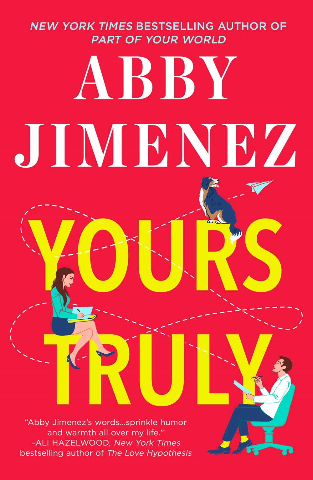 Book review: Yours Truly Part of our World #2 by Abby&nbsp;Jimenez
