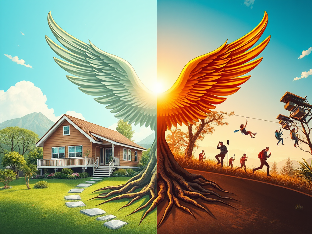 A Balance between Roots and&nbsp;Wings